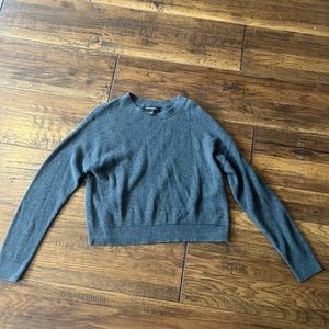 Women’s dark gray sweater